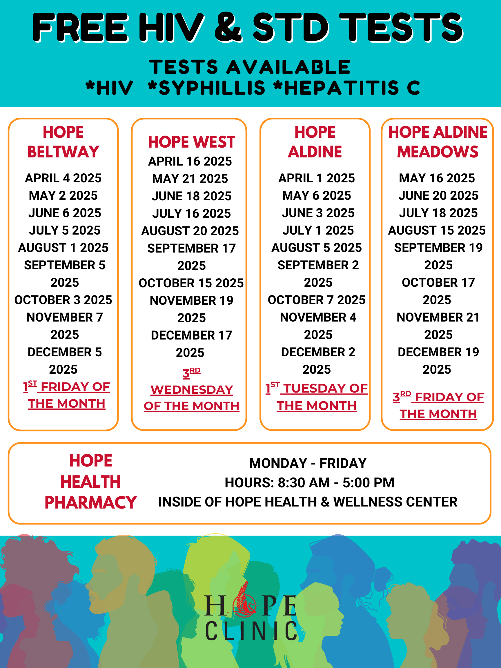 Free HIVSTD Tests Flyer